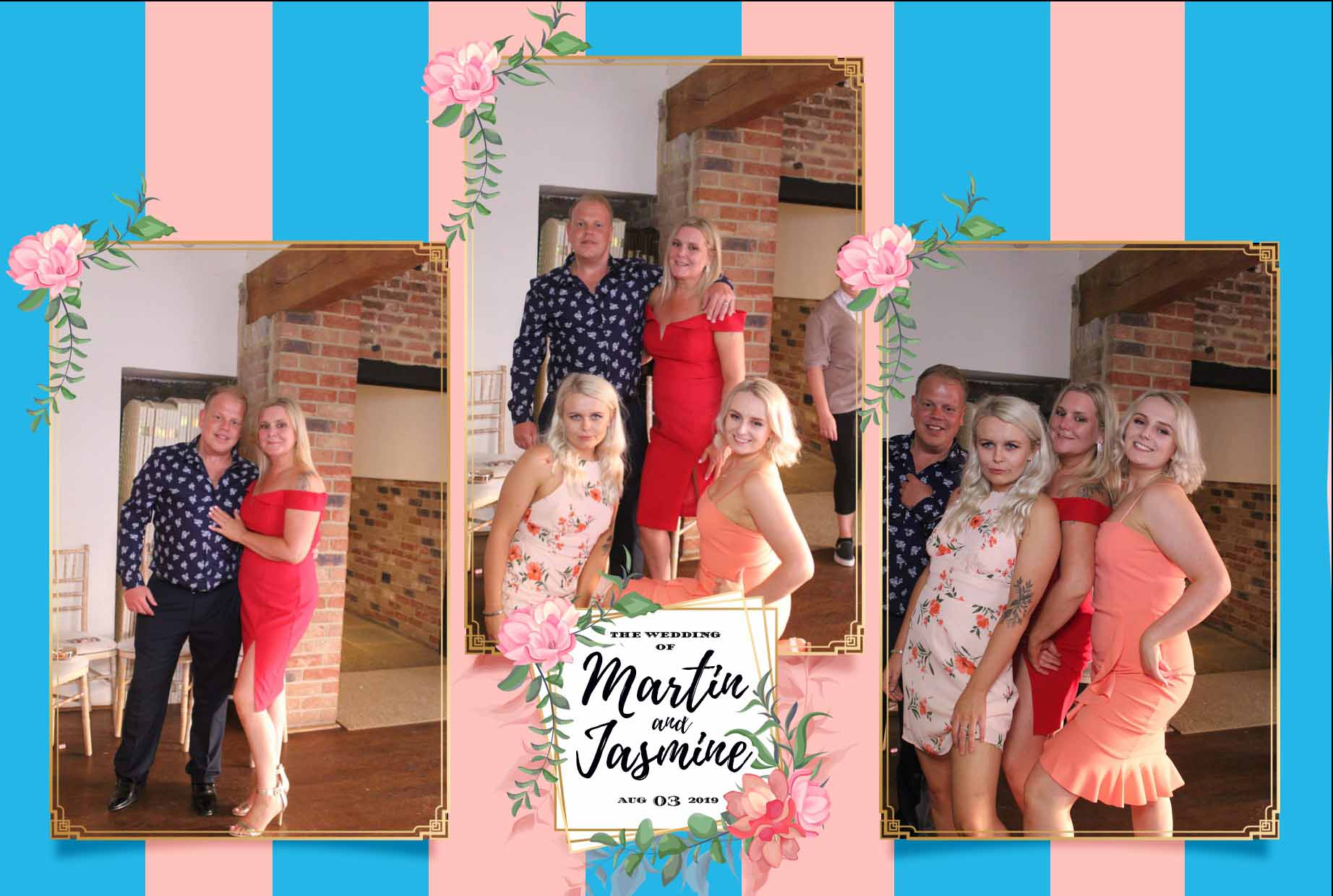Martin and Jasmine's Wedding | View more photos from the event at galleries.surreyfacebooth.co.uk/u/Surrey-FaceBooth/Martin-and-Jasmines-Wedding